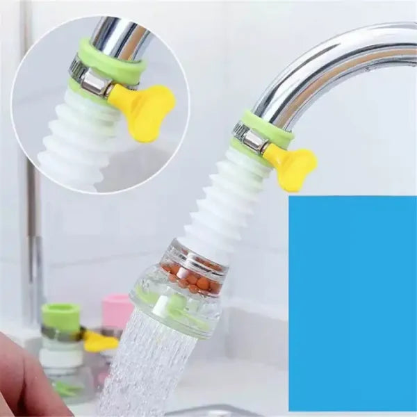 Kitchen Shower Splash Fan Faucet Water-saving Filter Shower