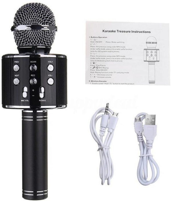Bluetooth Microphone Karaoke Wireless Microphone Professional Speaker Handheld