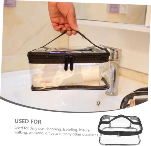 Clear Travel Makeup Bag – Waterproof, Portable, And Stylish Organizer