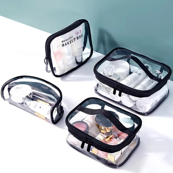 Clear Travel Makeup Bag – Waterproof, Portable, And Stylish Organizer