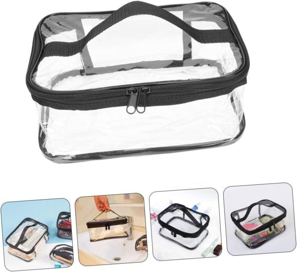 Clear Travel Makeup Bag – Waterproof, Portable, And Stylish Organizer
