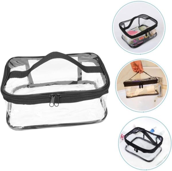 Clear Travel Makeup Bag – Waterproof, Portable, And Stylish Organizer