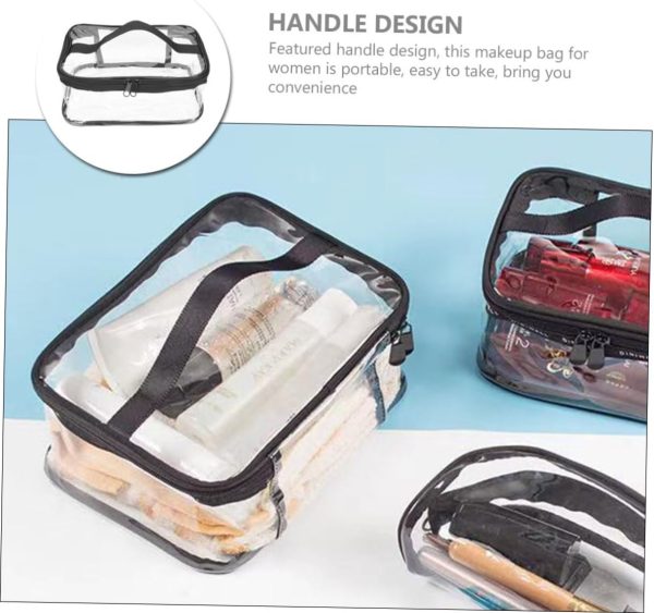 Clear Travel Makeup Bag – Waterproof, Portable, And Stylish Organizer