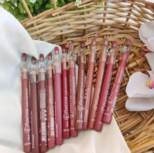 High Pigmented Lip Pencil - Pack Of 12