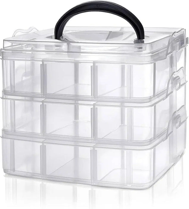 Stylish White Jewellery Box - 1 Pc Storage Solution