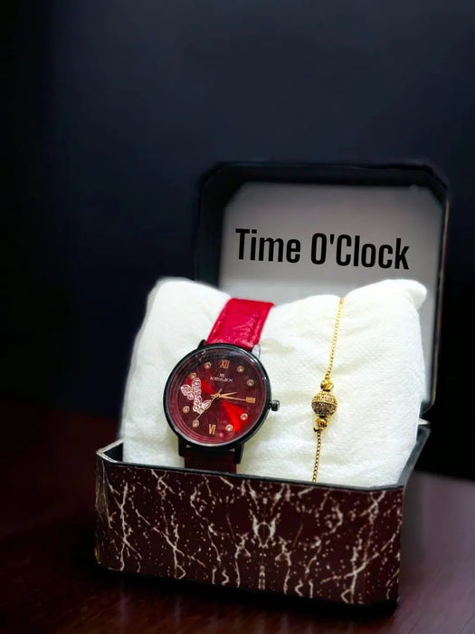 Ladies watch with bracelet