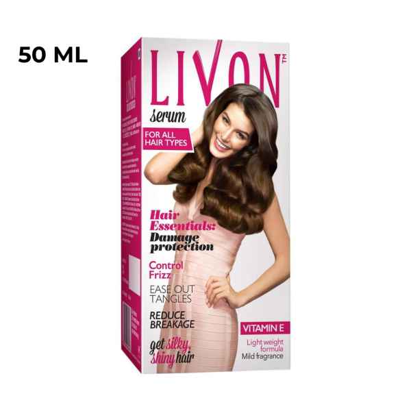 Livon Hair Serum Damage Protection Vitamin E – 50 / 100 Ml