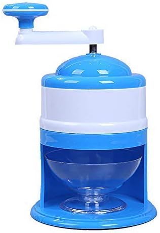 Manual Ice Crusher Hand Operated Ice Shaver Machine Candy Snow Cone Slush Maker