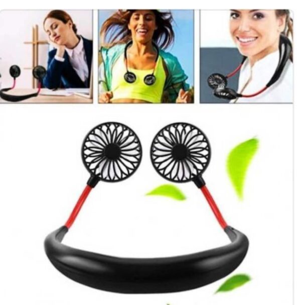 Neck Fan Adjustment Fan Hands-free Hanging Rechargeable