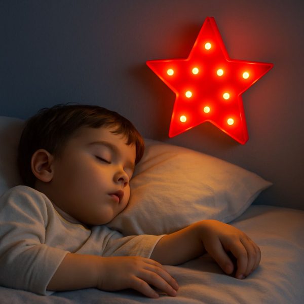 Star Night Light For Kids – Soft Soothing Glow For Peaceful Sleep
