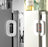 Easy To Install Drawer Lock - 1 Pc Secure Locking Solution for Home