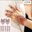 Elegant Brown Self-Adhesive Mehndi Sticker for Stunning Body Art