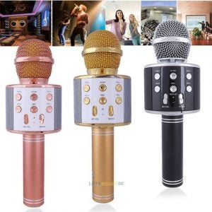 Bluetooth Microphone Karaoke Wireless Microphone Professional Speaker Handheld