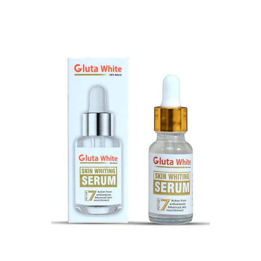 Gluta White Face Glowing Serum |  glutathione-based Brightening | Hydration & Antioxidant Protection 30 Ml