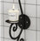 Stunning Golden & Black Candle Stand - 1 Pc Metal Decor