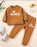 2 Pcs Boy's Polyester Printed Tracksuit