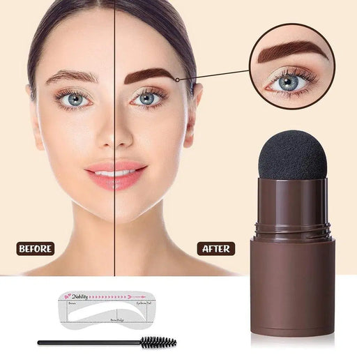 Matte Eyebrow Stamp & Stencil