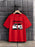 Men's Jersey Graphic Sublimation T-Shirt - 1 Pc, Round Neck in Red