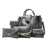 Women's Rexine Plain Hand Bag Set