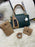 Women's Rexine Plain Hand Bag Set