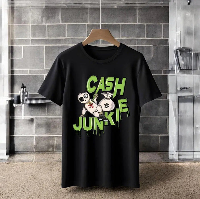 Men's Graphic Sublimation Round Neck Jersey T-Shirt - 1 Pc in Black