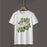 Stylish Men's Jersey T-Shirt with Graphic Sublimation - 1 Pc in White