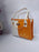 Stylish Women's Black PU Leather Textured Hand Bag - 1 Pc