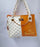Stylish Women's Black PU Leather Textured Hand Bag - 1 Pc