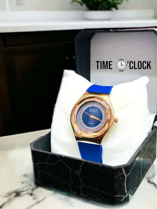 Men's Rubber Strap Watch