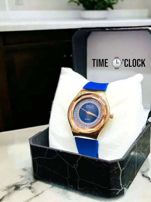 Men's Rubber Strap Watch