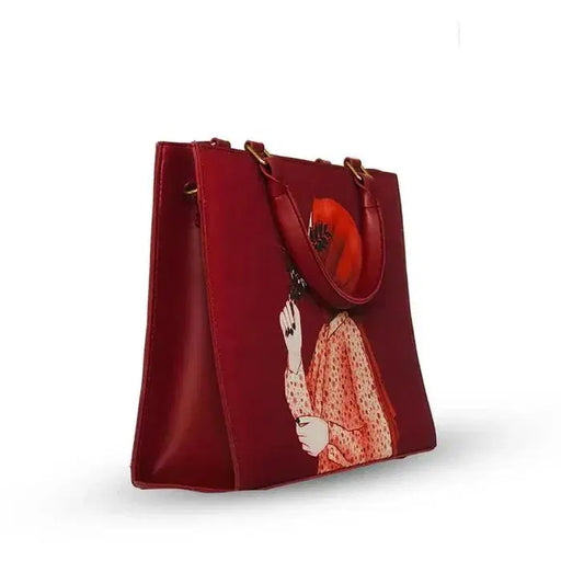 Women's Canvas Printed Tote Bag