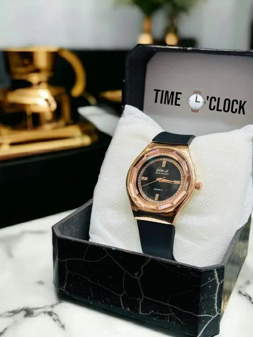 Men’s rubber strap watch