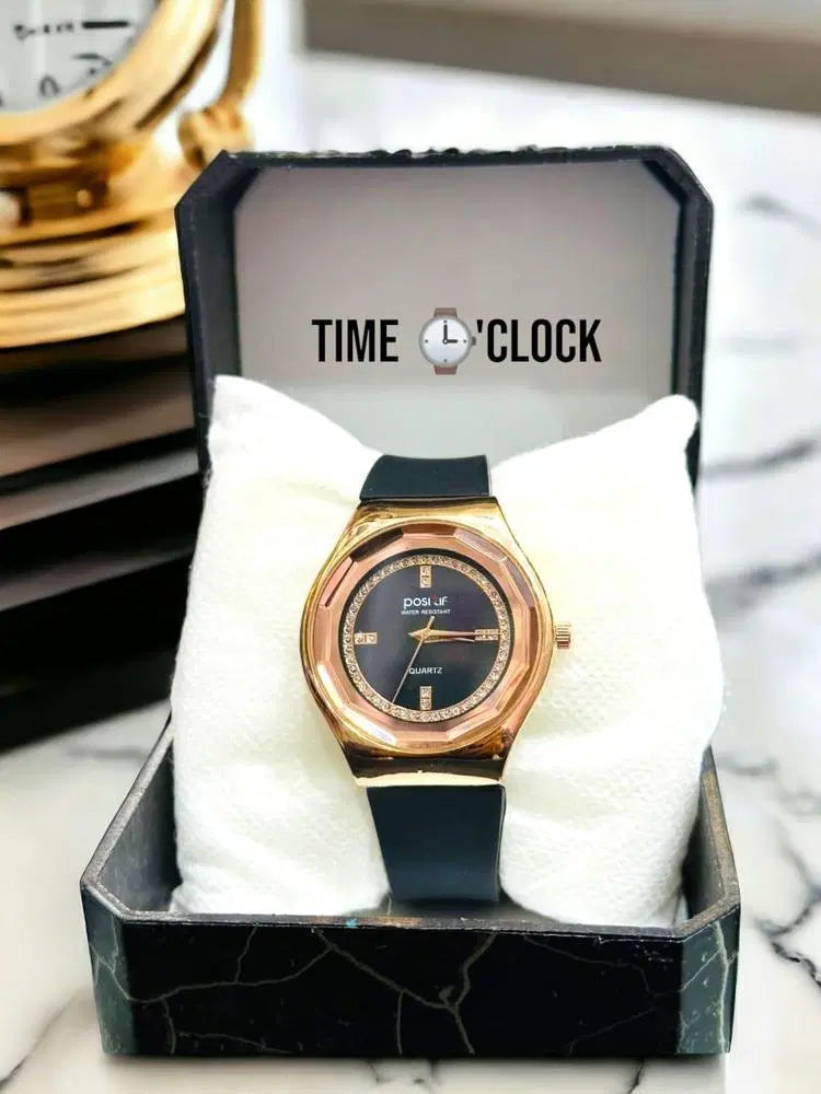 Men’s rubber strap watch