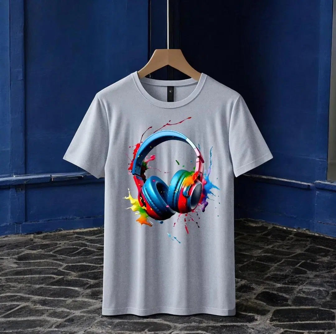 Men's Graphic Sublimation Jersey T-Shirt - 1 Pc Red Round Neck Tee