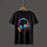 Men's Graphic Sublimation Jersey T-Shirt - 1 Pc Round Neck in Black