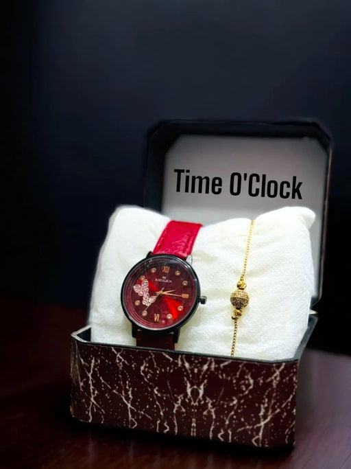 Ladies watch with bracelet