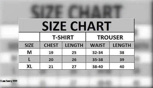 Comfortable 2 Pcs Cotton Printed Night Suit - Round Neck Jersey Fabric