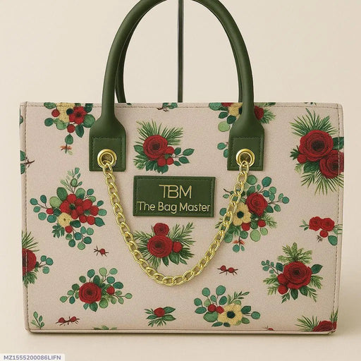 Girl's Canvas Printed Tote Bag