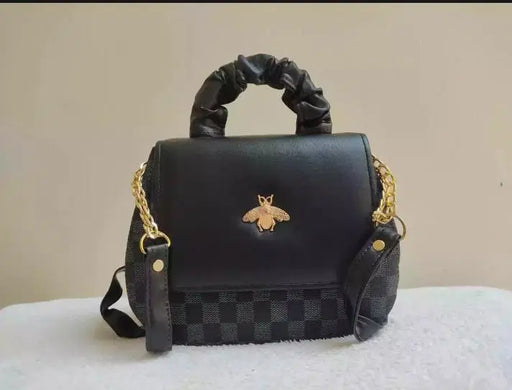 Girl's Rexine Printed Shoulder Bag