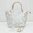 Chic Girl's Velvet Printed Hand Bag - 1 Pc