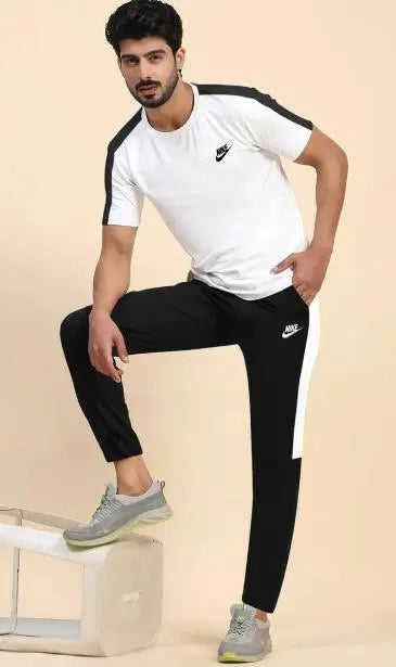 2 Pcs Men's Micro Interlock Texture Track Suit
