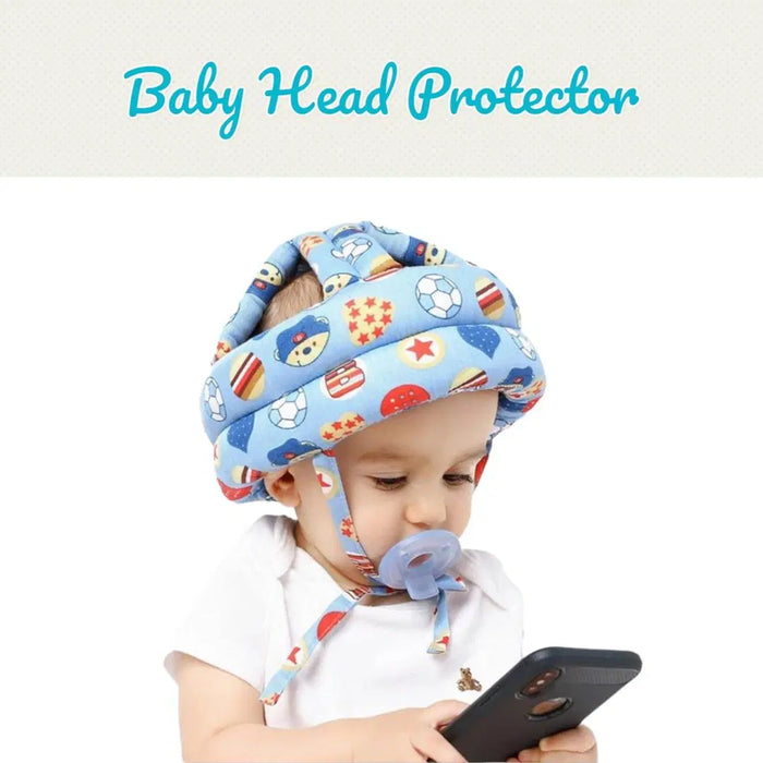 Baby Head Protector Crawling – Baby Safety Helmet & Amp Walking Helmet (random Color/design)