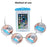 White Silicone Mobile Pouch - 1 Pcs