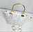 Chic Girl's Velvet Printed Hand Bag - 1 Pc
