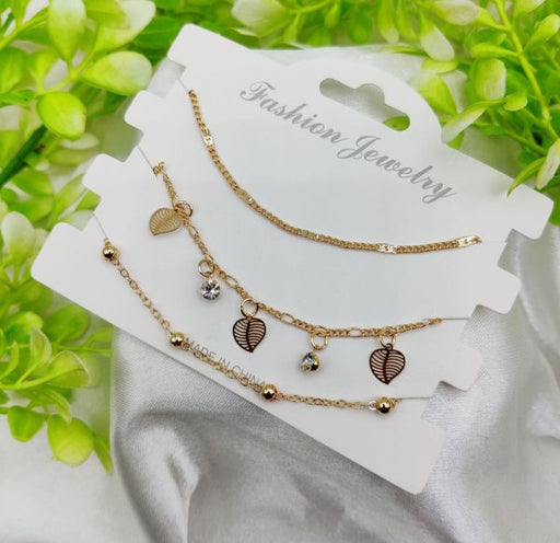 Imported Triple-layered Adjustable Bracelet Set