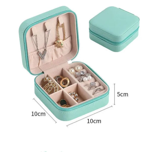 Jewelry Storage Box Leather Jewelry Stand