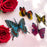 Pack Of 6 3d Simulation Butterfly Fridge Magnet Decoration Craft Buterfly Magnets