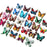 Pack Of 6 3d Simulation Butterfly Fridge Magnet Decoration Craft Buterfly Magnets