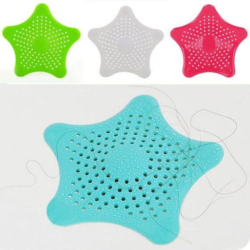 Silicone Rubber Star Fish Five-pointed Creative Star Sink Water Stopper Filter