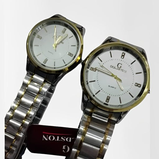 Stainless Steel (couple Watch) | Goldston | Quartz | New Luxury Design
